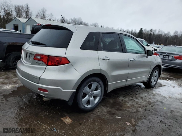 2009 Acura RDX Tech Pkg with VIN 5J8TB18579A800929, listed as a Copart auction lot 42773485 with 296,412 mi miles and Salvage Title. Bid and sale history available at carsss.com. Image 3.