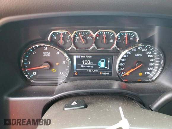 2014 Chevrolet Silverado 1500 LT with VIN 3GCPCREC3EG182065, listed as a Copart auction lot 54537345 with 165,709 mi miles and Salvage Title. Bid and sale history available at DreamBid. Image 9.