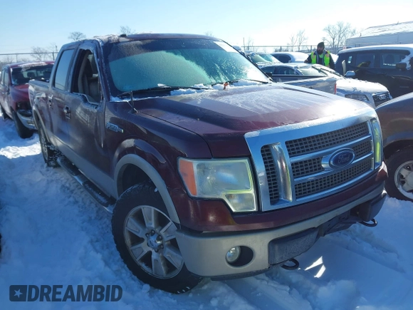 2010 Ford F-150 XL with VIN 1FTFW1EV5AKE14061, listed as a IAAI auction lot 41247035 with 145,171 mi miles. Bid and sale history available at carsss.com. Image 1.