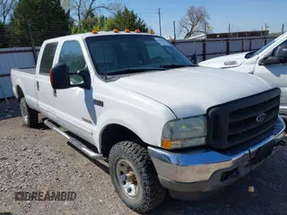 2003 Ford F-350 XL with VIN 1FTSW31P43EC84132, listed as a IAAI auction lot 41940181 with 317,688 mi miles and . Bid and sale history available at DreamBid. Image 1.