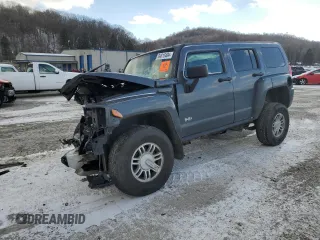 2008 Hummer H3 SUV with VIN 5GTEN13E988177642, listed as a Copart auction lot 84815404 with 151,096 mi miles and Salvage Title. Bid and sale history available at DreamBid. Image 1.