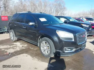 2014 GMC Acadia SLT with VIN 1GKKVRKD4EJ359498, listed as a IAAI auction lot 41684856 with 150,791 mi miles. Bid and sale history available at carsss.com. Image 1.
