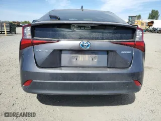 2019 Toyota Prius L Eco with VIN JTDKARFU6K3086954, listed as a Copart auction lot 70511124 with 0 mi miles and Salvage Title. Bid and sale history available at carsss.com. Image 6.