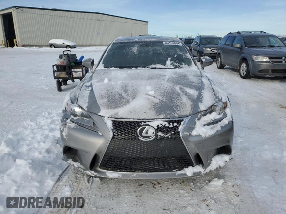 2015 Lexus IS 250 with VIN JTHCF1D28F5015935, listed as a Copart auction lot 83151654 with 147,964 mi miles and Salvage title. Bid and sale history available at DreamBid. Image 5.