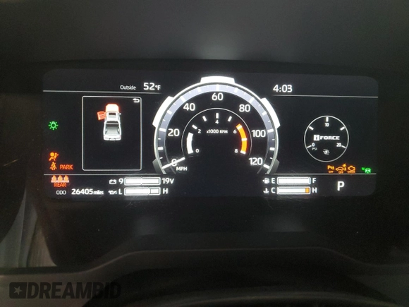 2022 Toyota Tundra Platinum with VIN 5TFNA5DB0NX019500, listed as a Copart auction lot 78663374 with 26,405 mi miles and Salvage title. Bid and sale history available at DreamBid. Image 9.
