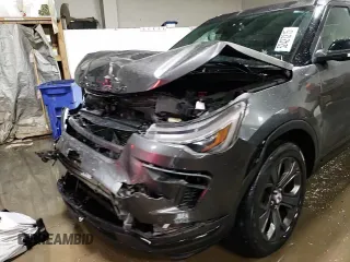 2018 Ford Explorer Sport with VIN 1FM5K8GT6JGA24211, listed as a Copart auction lot 52427215 with 71,788 mi miles and Salvage Title. Bid and sale history available at DreamBid. Image 14.