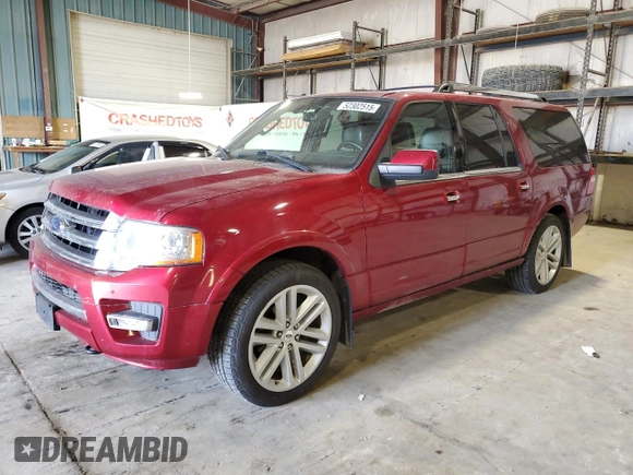 2015 Ford Expedition Max Limited с VIN 1FMJK2AT8FEF26953, выставлен на аукционе Copart как лот 52302515 с пробегом 199 046 миль миль и Списание • Salvage title. История ставок и продаж доступна на DreamBid. Изображение 1.