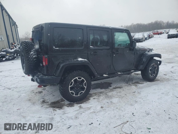 2016 Jeep Wrangler Unlimited Rubicon Hard Rock with VIN 1C4HJWFG4GL118388, listed as a Copart auction lot 45810545 with 97,217 mi miles and Salvage Title. Bid and sale history available at carsss.com. Image 3.