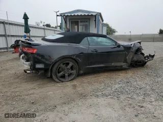 2017 Chevrolet Camaro 2LT with VIN 1G1FD3DS3H0124179, listed as a Copart auction lot 75369294 with 113,400 mi miles and Salvage Title. Bid and sale history available at carsss.com. Image 3.