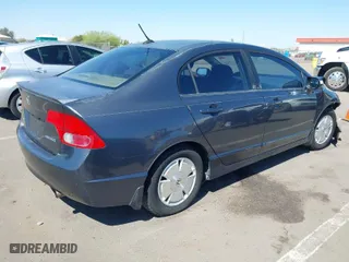 2008 Honda Civic Hybrid with VIN JHMFA36258S021538, listed as a IAAI auction lot 41857565 with 179,441 mi miles. Bid and sale history available at carsss.com. Image 4.