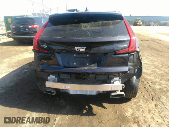 2023 Cadillac XT4 AWD Premium Luxury with VIN 1GYFZDR41PF106391, listed as a IAAI auction lot 41754756 with 25,499 mi miles and . Bid and sale history available at carsss.com. Image 18.