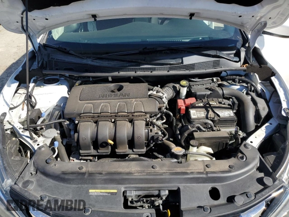 2019 Nissan Sentra SV with VIN 3N1AB7AP9KY380230, listed as a Copart auction lot 46427365 with 70,254 mi miles and Salvage Title. Bid and sale history available at DreamBid. Image 12.