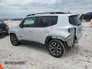 2016 Jeep Renegade Latitude with VIN ZACCJABT6GPD98083, listed as a Copart auction lot 54763035 with 65,921 mi miles and Salvage Title. Bid and sale history available at DreamBid. Image 2.