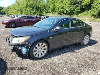 2011 Buick Regal CXL Turbo TO6 with VIN W04G05GV2B1139339, listed as a Copart auction lot 64932455 with 55,466 mi miles and Salvage title. Bid and sale history available at DreamBid. Image 1.
