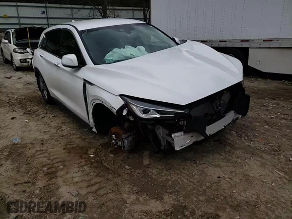 2022 Infiniti QX50 Pure with VIN 3PCAJ5AB8NF118191, listed as a Copart auction lot 48033383 with 18,277 mi miles and . Bid and sale history available at DreamBid. Image 12.