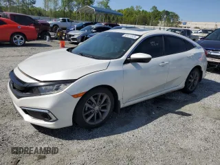 2019 Honda Civic EX-L z VIN 19XFC1F72KE001818, wystawiony jako Copart lot #52411325 z przebiegiem 58 050 mil mil oraz Szkoda całkowita • Salvage title. Historia ofert i sprzedaży dostępna na DreamBid. Obrazek 1.