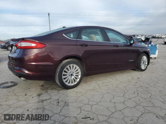 2013 Ford Fusion SE Hybrid with VIN 3FA6P0LU3DR365384, listed as a Copart auction lot 42196755 with 87,449 mi miles and Salvage Title. Bid and sale history available at DreamBid. Image 3.