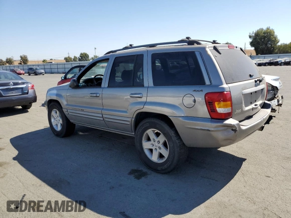 2001 Jeep Grand Cherokee Limited with VIN 1J4GW58S61C565685, listed as a Copart auction lot 73168374 with 252,978 mi miles and Clean Title. Bid and sale history available at carsss.com. Image 2.
