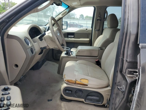 2005 Ford F-150 XLT with VIN 1FTRW12W05FB61692, listed as a Copart auction lot 49540345 with 241,665 mi miles and Clean Title. Bid and sale history available at carsss.com. Image 7.