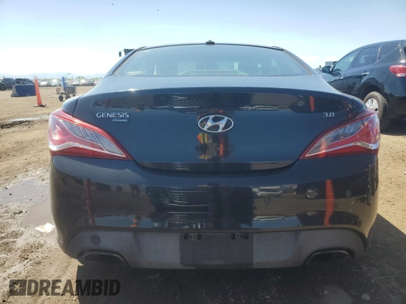 2013 Hyundai Genesis Coupe Track z VIN KMHHU6KJ5DU081216, wystawiony jako Copart lot #55539535 z przebiegiem 162 021 mil mil oraz Czysty tytuł • Clean title. Historia ofert i sprzedaży dostępna na DreamBid. Obrazek 6.