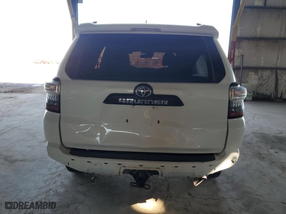 2022 Toyota 4Runner TRD Off Road with VIN JTEPU5JR1N5993706, listed as a Copart auction lot 43238765 with 70,915 mi miles and Non Repairable. Bid and sale history available at carsss.com. Image 6.