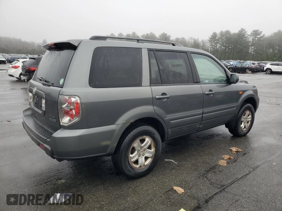 2008 Honda Pilot VP with VIN 5FNYF18278B054244, listed as a Copart auction lot 49612605 with 189,582 mi miles and Salvage Title. Bid and sale history available at DreamBid. Image 3.