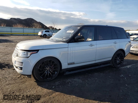 2017 Land Rover Range Rover with VIN SALGV5FEXHA362660, listed as a Copart auction lot 44452045 with 97,149 mi miles and Clean title. Bid and sale history available at DreamBid. Image 1.