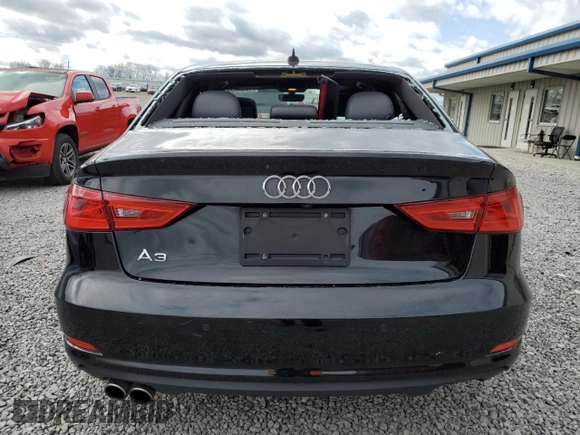 2016 Audi A3 1.8T Premium with VIN WAUA7GFF6G1060824, listed as a Copart auction lot 49980555 with 63,382 mi miles and Salvage Title. Bid and sale history available at carsss.com. Image 6.