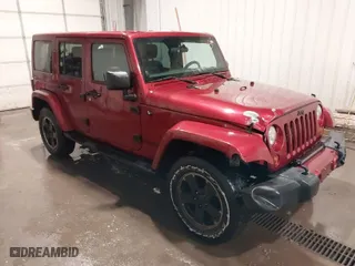 2012 Jeep Wrangler Unlimited Sahara with VIN 1C4BJWEG0CL256852, listed as a IAAI auction lot 41765640 with 171,408 mi miles. Bid and sale history available at carsss.com. Image 1.