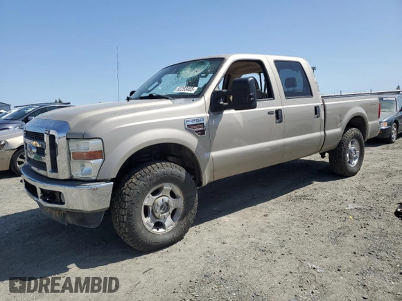 2010 Ford Super Duty F-250 SRW XL with VIN 1FTSW2BRXAEB30015, listed as a Copart auction lot 52293465 with 0 mi miles and Salvage Title. Bid and sale history available at carsss.com. Image 1.