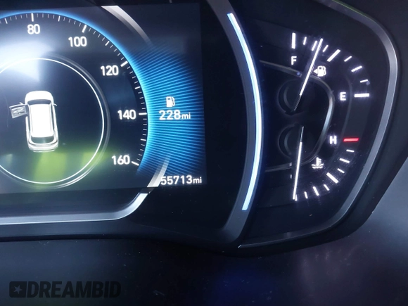 2020 Hyundai Santa Fe Limited with VIN 5NMS53AA9LH213746, listed as a IAAI auction lot 41306902 with 55,713 mi miles and . Bid and sale history available at DreamBid. Image 15.