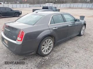2014 Chrysler 300 with VIN 2C3CCAET3EH280310, listed as a IAAI auction lot 41664105 with 92,316 mi miles. Bid and sale history available at carsss.com. Image 4.