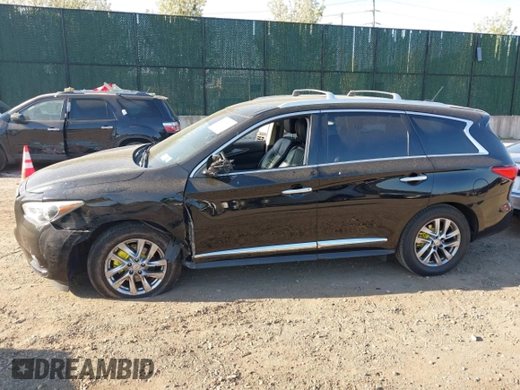 2015 Infiniti QX60 with VIN 5N1AL0MM0FC546745, listed as a IAAI auction lot 42097316 with 181,814 mi miles. Bid and sale history available at carsss.com. Image 14.