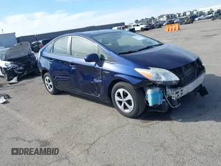 2012 Toyota Prius One with VIN JTDKN3DU4C1601919, listed as a IAAI auction lot 41765667 with 162,487 mi miles. Bid and sale history available at carsss.com. Image 1.