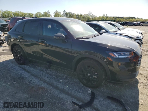 2024 Honda HR-V Sport z VIN 3CZRZ1H5XRM732739, wystawiony jako Copart lot #52037745 z przebiegiem 26 205 mil mil oraz Szkoda całkowita • Salvage title. Historia ofert i sprzedaży dostępna na DreamBid. Obrazek 4.