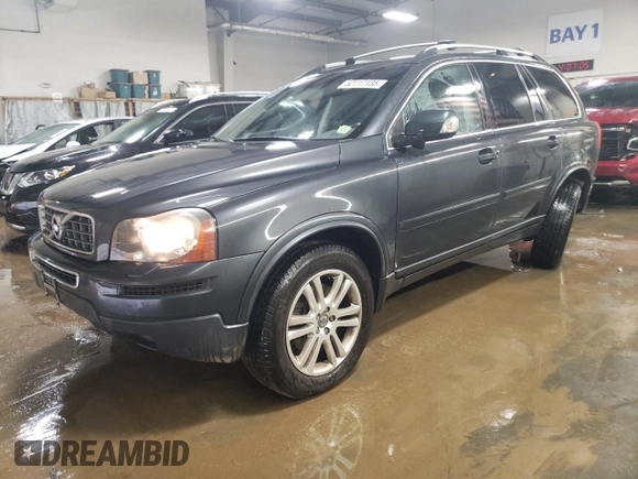 2011 Volvo XC90 I6 with VIN YV4952CZ5B1599180, listed as a Copart auction lot 52117135 with 90,480 mi miles and Salvage Title. Bid and sale history available at DreamBid. Image 1.