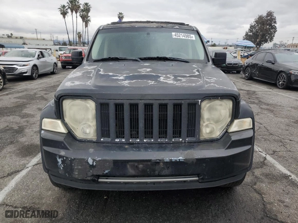 2008 Jeep Liberty Limited with VIN 1J8GP58K48W176998, listed as a Copart auction lot 45214985 with 244,264 mi miles and Clean Title. Bid and sale history available at carsss.com. Image 5.