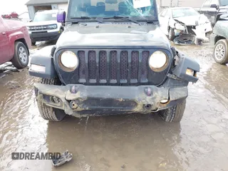 2018 Jeep Wrangler Sport S with VIN 1C4GJXAG4JW168920, listed as a IAAI auction lot 41457619 with 84,053 mi miles and . Bid and sale history available at DreamBid. Image 6.