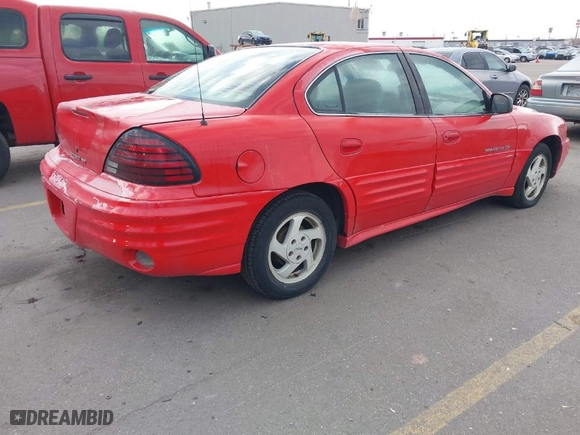 2000 Pontiac Grand Am SE1 with VIN 1G2NF52TXYM761183, listed as a IAAI auction lot 41517036 with 191,894 mi miles. Bid and sale history available at carsss.com. Image 4.