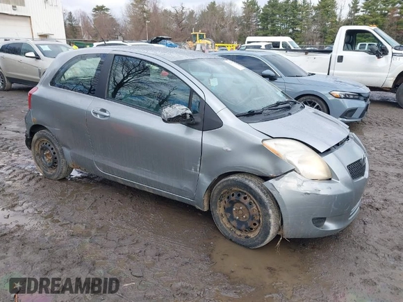2008 Toyota Yaris with VIN JTDJT923X85187186, listed as a IAAI auction lot 41945092 with 161,875 mi miles. Bid and sale history available at carsss.com. Image 1.