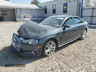 2017 Audi A4 Season of Audi ultra Premium with VIN WAUKMAF42HN055199, listed as a Copart auction lot 74927374 with 91,092 mi miles and Salvage Title. Bid and sale history available at carsss.com. Image 1.