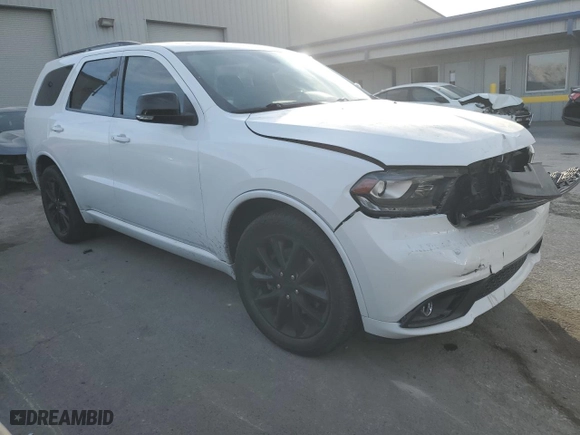 2017 Dodge Durango R/T with VIN 1C4SDHCT2HC953739, listed as a Copart auction lot 43853815 with 89,713 mi miles and Salvage Title. Bid and sale history available at carsss.com. Image 4.
