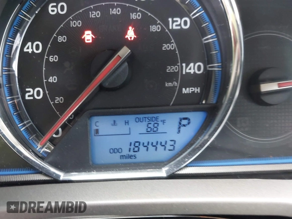 2013 Toyota RAV4 Limited with VIN 2T3DFREV1DW041490, listed as a IAAI auction lot 41757596 with 184,443 mi miles. Bid and sale history available at carsss.com. Image 15.