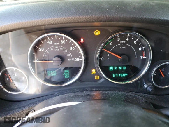 2018 Jeep Wrangler JK Unlimited Sport with VIN 1C4BJWDG8JL806555, listed as a Copart auction lot 87868855 with 57,150 mi miles and Salvage Title. Bid and sale history available at carsss.com. Image 9.