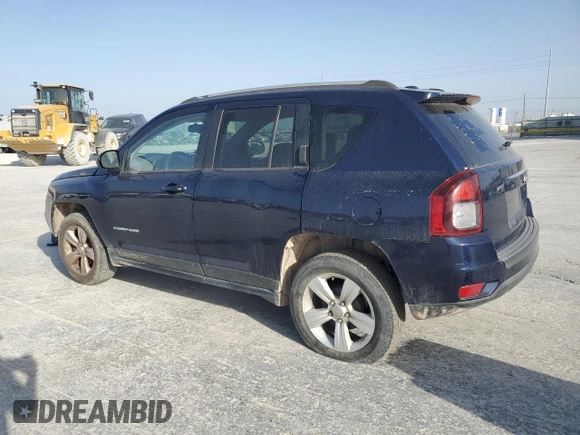 2017 Jeep Compass Sport with VIN 1C4NJCBA1HD147698, listed as a Copart auction lot 49246975 with 121,833 mi miles and Clean Title. Bid and sale history available at carsss.com. Image 2.