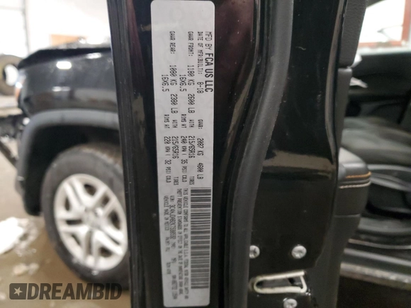 2019 Jeep Compass Sport с VIN 3C4NJDAB2KT598592, выставлен на аукционе Copart как лот 43774385 с пробегом 85 841 миль миль и Списание • Salvage title. История ставок и продаж доступна на DreamBid. Изображение 15.