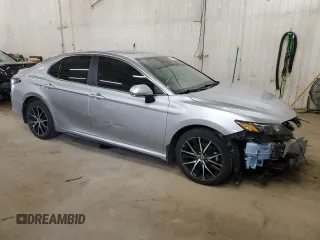 2023 Toyota Camry SE with VIN 4T1T11AKXPU773587, listed as a Copart auction lot 52325575 with 46,941 mi miles and Salvage Title. Bid and sale history available at DreamBid. Image 4.