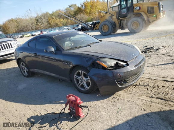 2008 Hyundai Tiburon GT with VIN KMHHN66F48U283974, listed as a Copart auction lot 78378094 with 172,726 mi miles and Salvage Title. Bid and sale history available at carsss.com. Image 4.