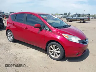 2014 Nissan Note S with VIN 3N1CE2CP1EL377002, listed as a IAAI auction lot 42052762 with 128,312 mi miles and . Bid and sale history available at DreamBid. Image 1.