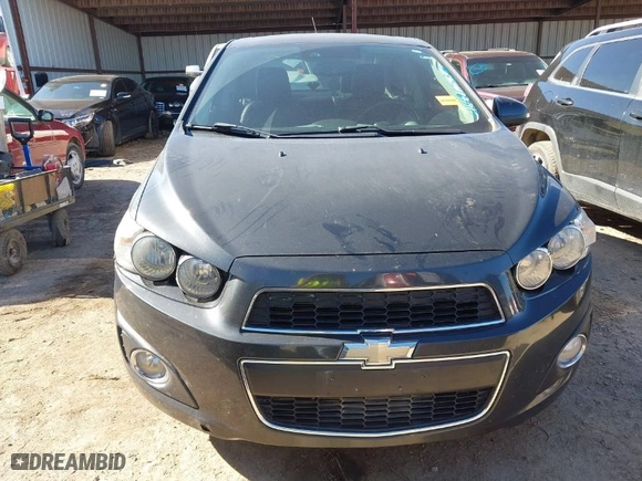 2015 Chevrolet Sonic LTZ with VIN 1G1JE5SB3F4158747, listed as a IAAI auction lot 41491532 with NaN miles. Bid and sale history available at carsss.com. Image 12.